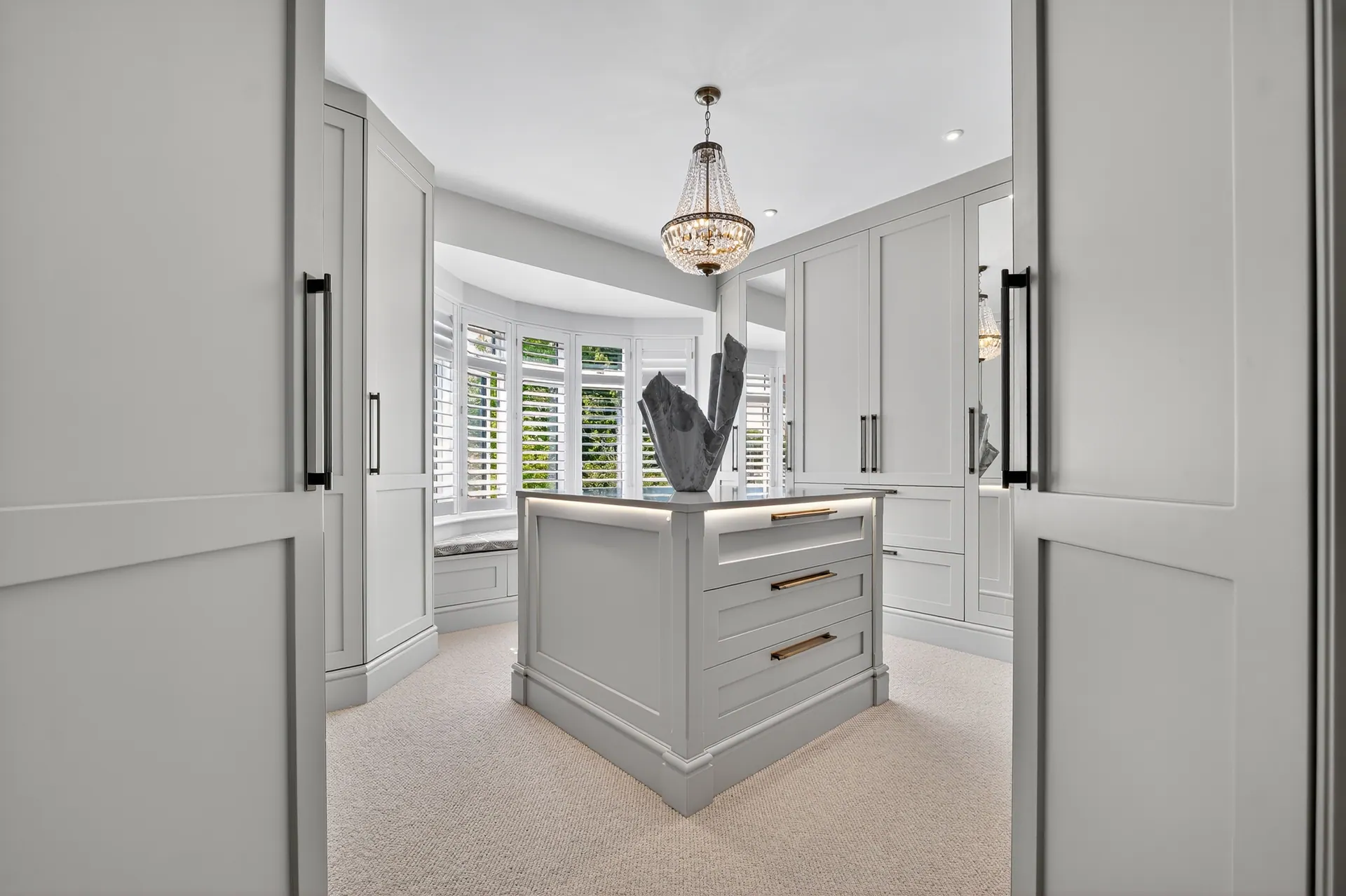 A fitted dressing room by Charles Vivian, Saffron Walden