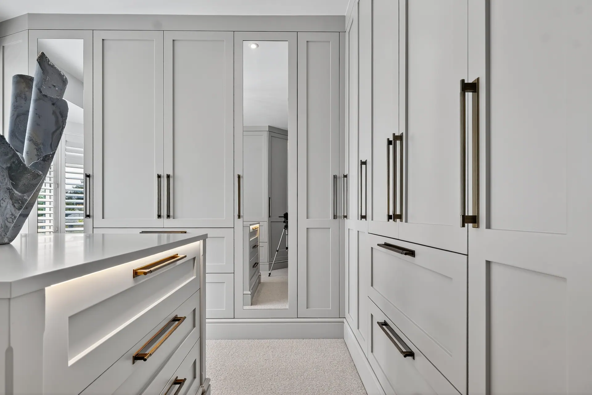 Hand-finished cabinetry by Charles Vivian