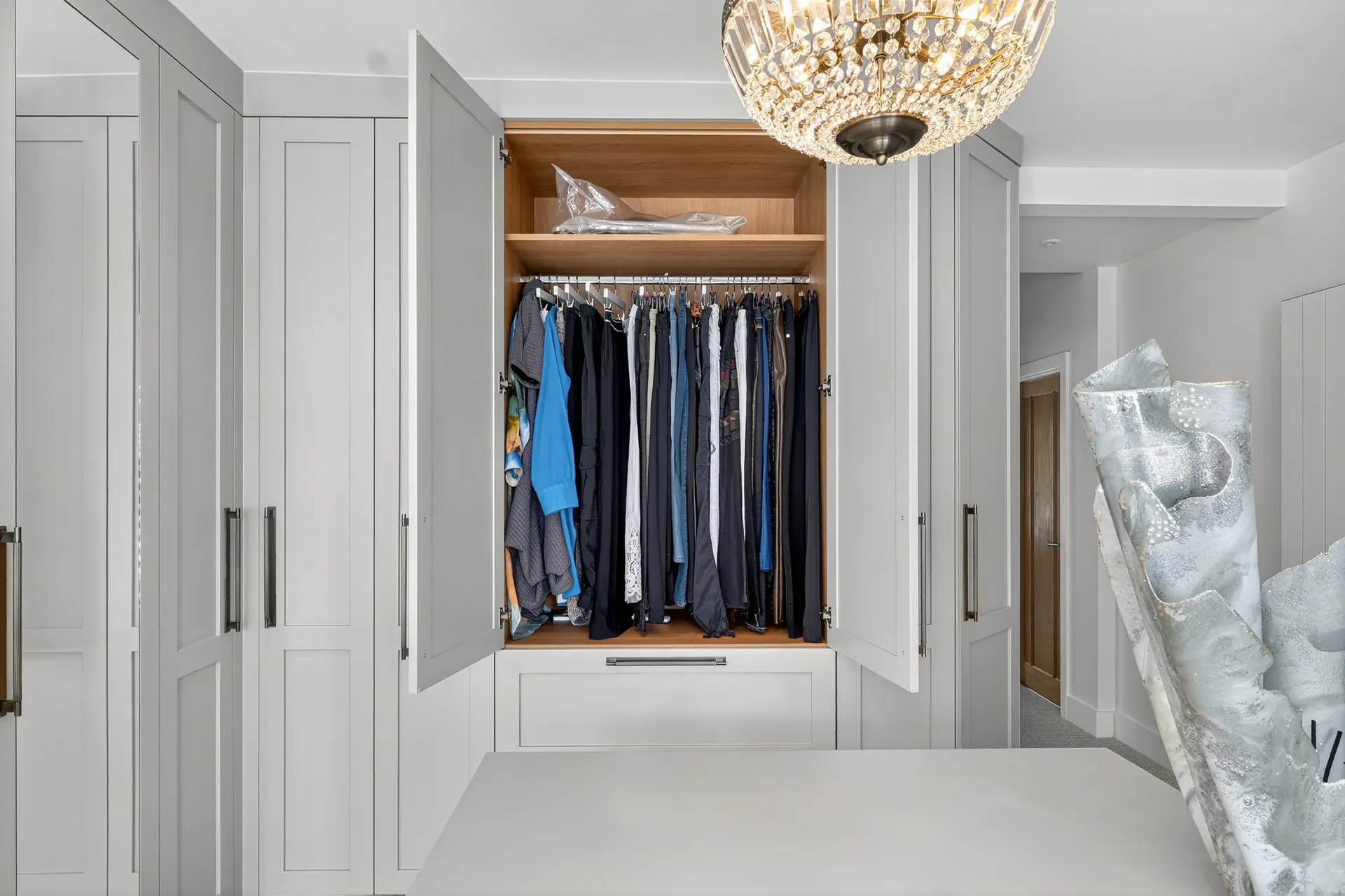 A fitted dressing room by Charles Vivian, Saffron Walden