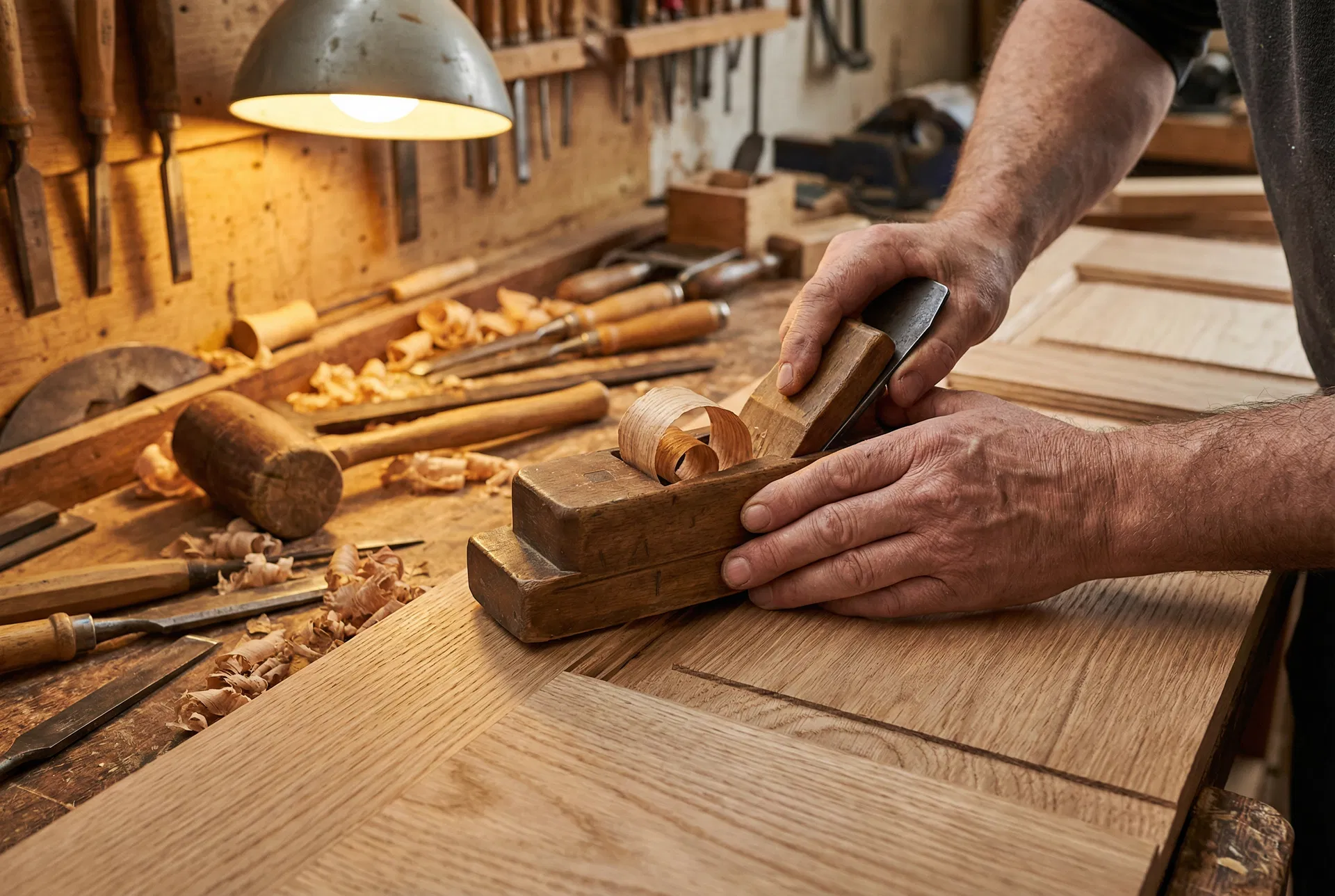 Craftsmanship in our workshop