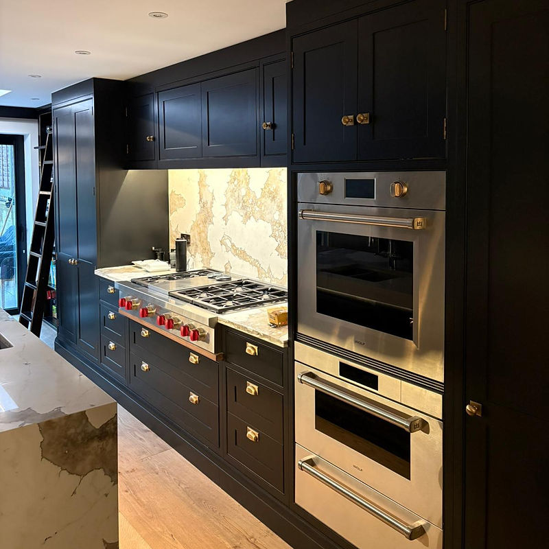 Portland Road kitchen by Charles Vivian